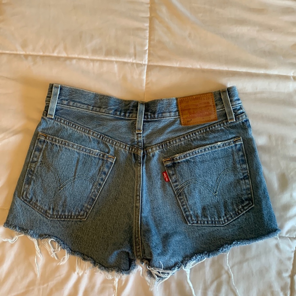 Vintage Levi 501 shirts. Size 26. Great quality denim and great condition.